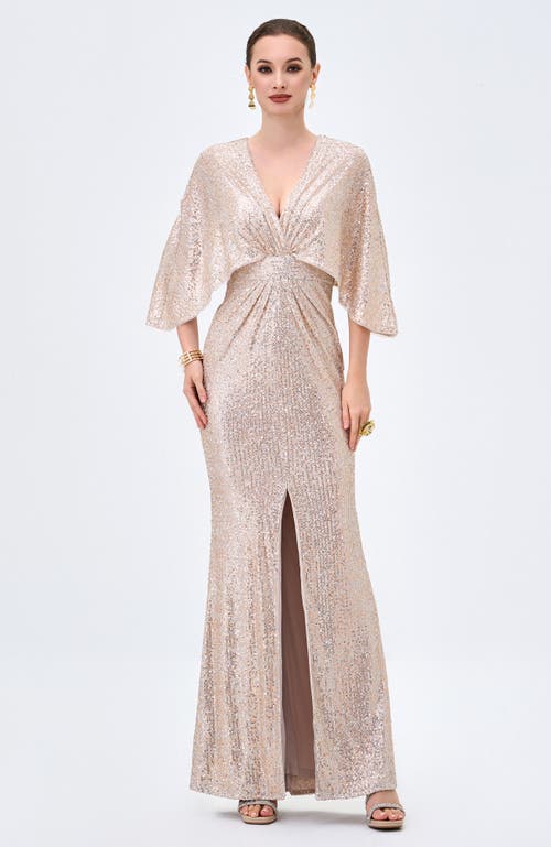 Bariano Bariano Oprah Cape Gown