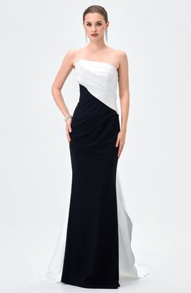 Bariano Bariano Roella Asymmetric Sash Gown