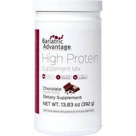 Bariatric Advantage Bariatric Advantage High Protein Supplement Mix Whey Isolate Low Sugar Chocolate 14 Servings