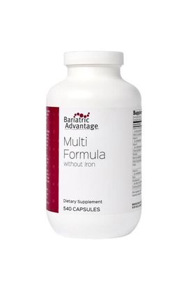 Bariatric Advantage Bariatric Advantage Multi Formula High Potency Daily Multivitamin Without Iron 540 Capsules