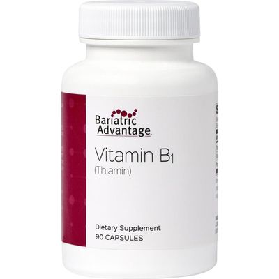 Bariatric Advantage Bariatric Advantage Vitamin B1 Thiamin Energy Support Mini Capsules 100 mg 90 Count