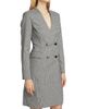 Barneys New York Women's Houndstooth Double-Breasted Blazer Dress - 4