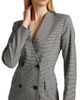 Barneys New York Women's Houndstooth Double-Breasted Blazer Dress - 6