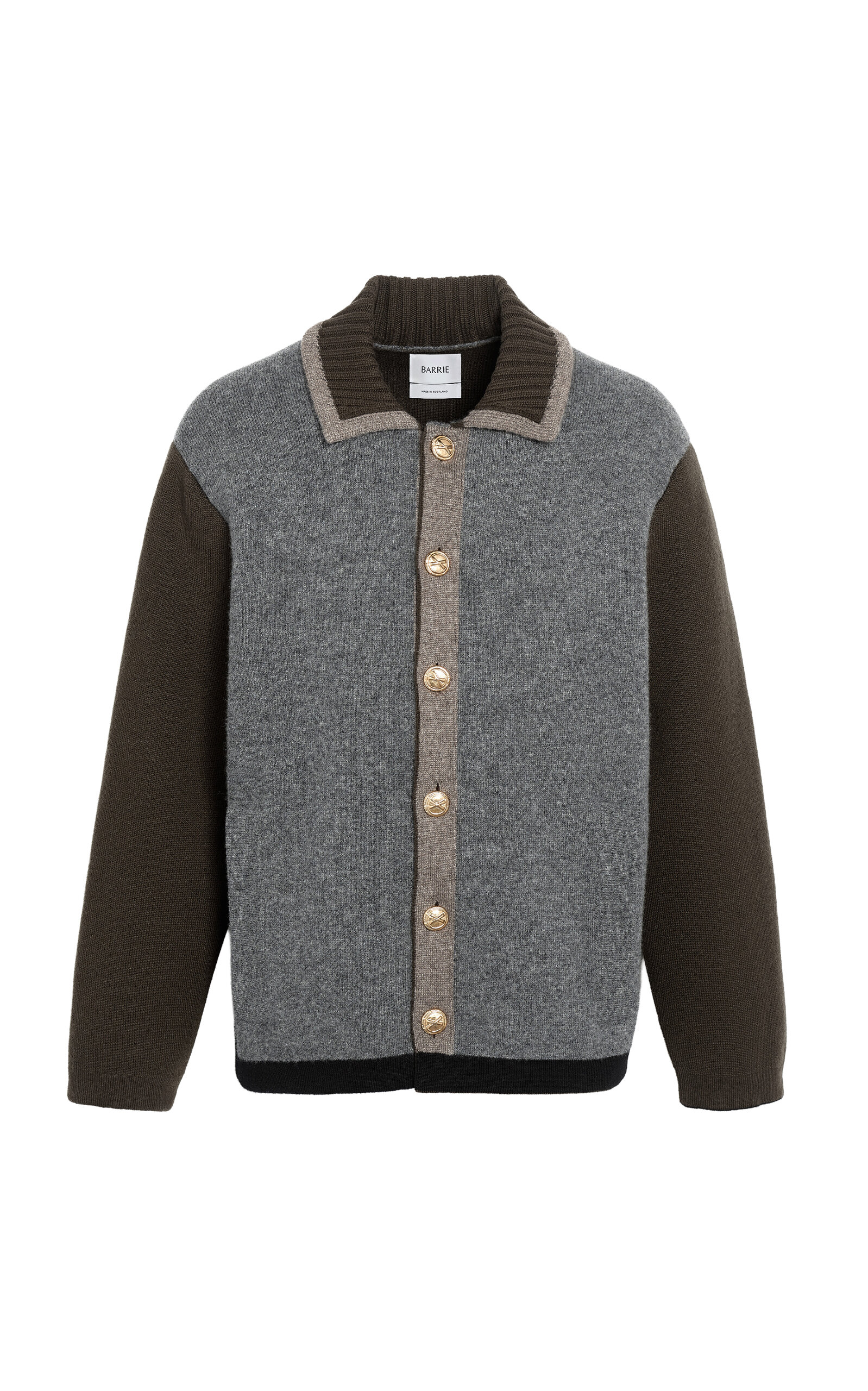 Barrie Barrie Barrie X Mackintosh CashmereWool Contrast Jacket Brown XS