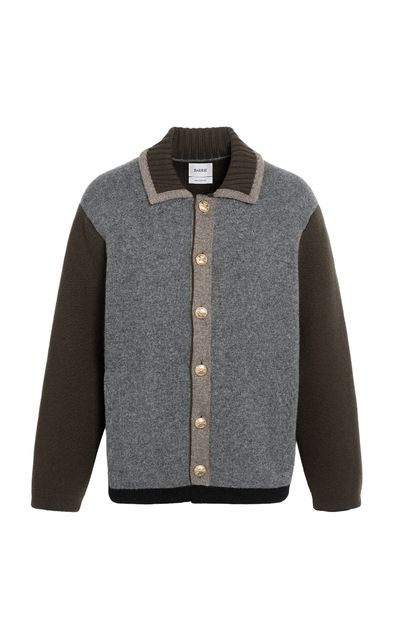 Barrie Barrie Barrie X Mackintosh CashmereWool Contrast Jacket Brown XS