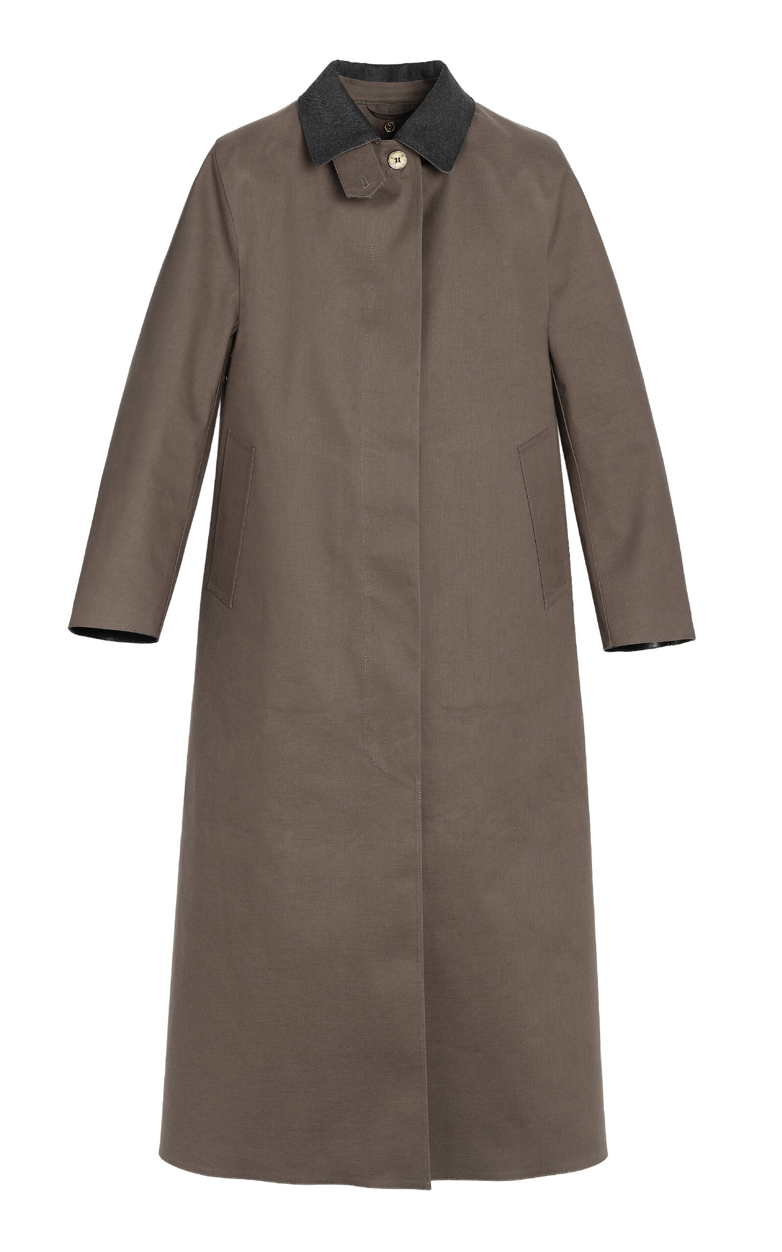 Barrie Barrie Barrie X Mackintosh WoolLined Long Coat Taupe XS