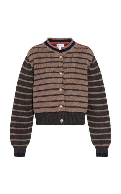 Barrie Barrie Cashmere Chunky Stripes Cardigan