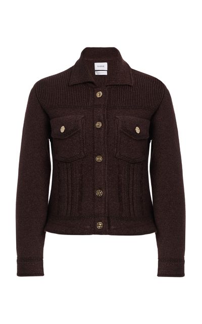 Barrie Barrie Fitted CashmereDenim Jacket