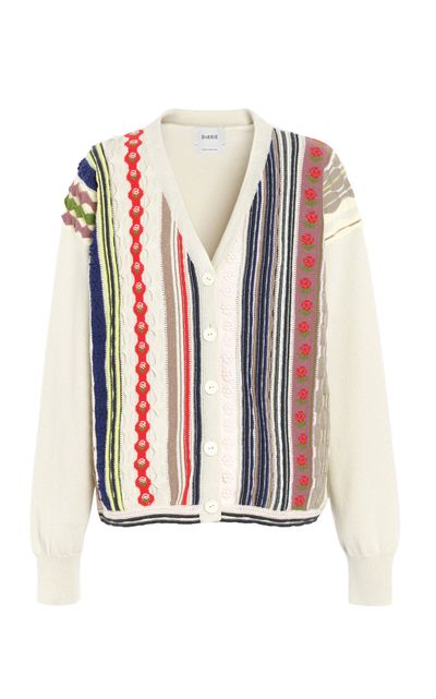 Barrie Barrie Striped Cashmere Cardigan Stripe XS