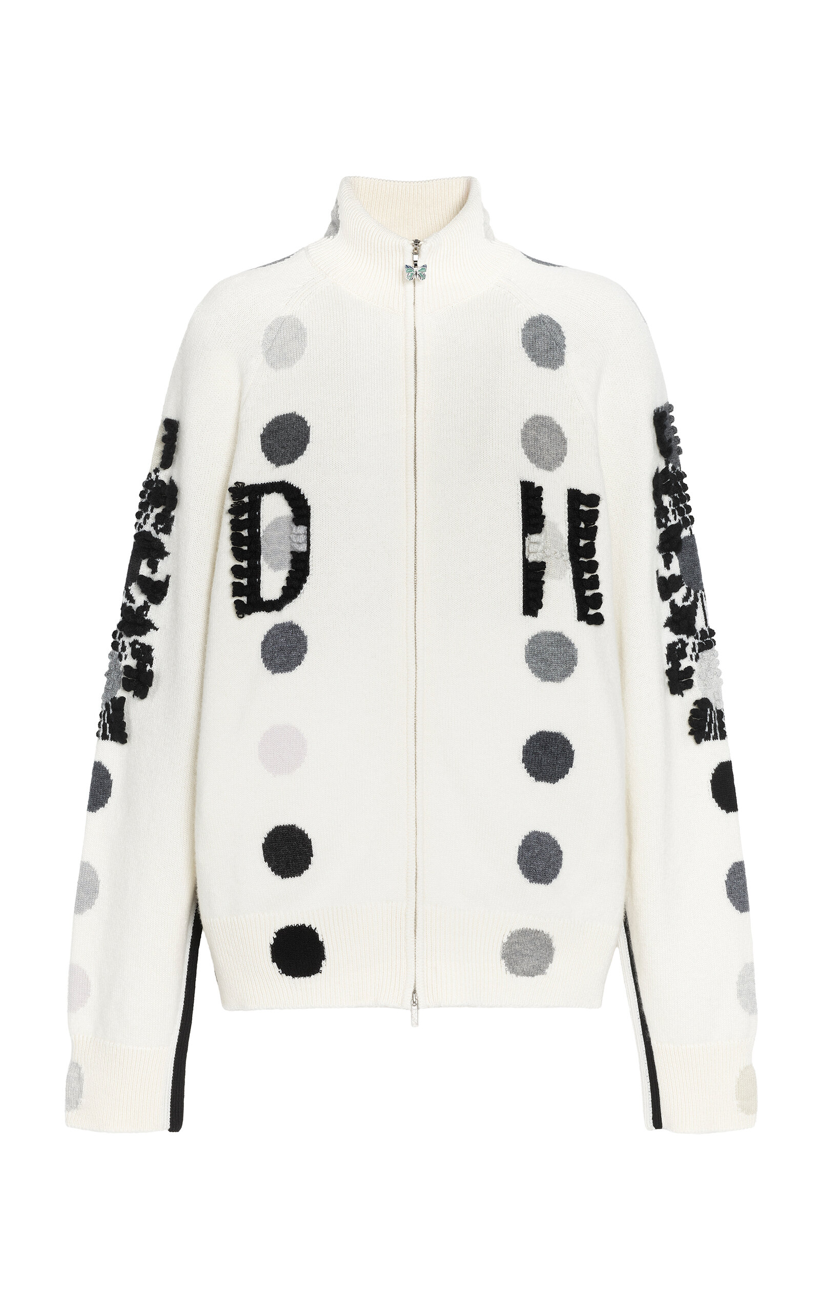Barrie Barrie x Damien Hirst Sports ZipUp Cashmere Hoodie