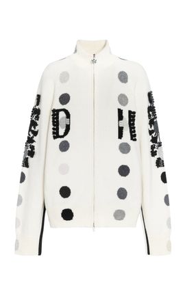 Barrie Barrie x Damien Hirst Sports ZipUp Cashmere Hoodie