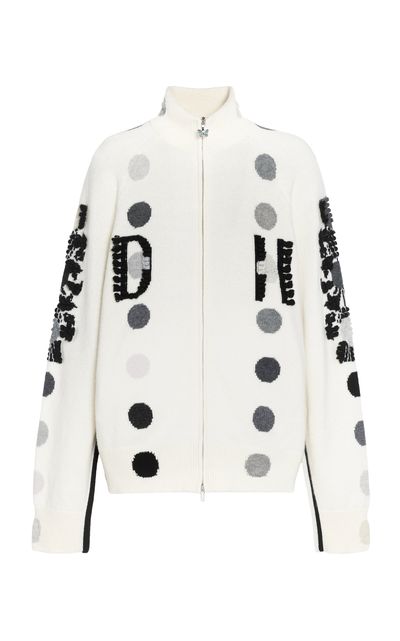 Barrie Barrie x Damien Hirst Sports ZipUp Cashmere Hoodie