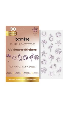 barriere barriere Burn Notice UV Sensor Patches