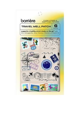 barriere barriere Travel Well Patch 6 Pack