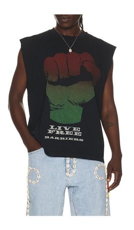 Barriers Worldwide Barriers Worldwide Fist Sleeveless Tee