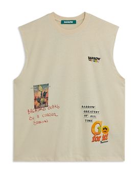 Barrow Barrow Patch Logo Sleeveless T-Shirt