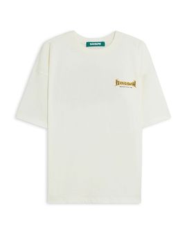Barrow Barrow Skull Bead Graphic T-Shirt