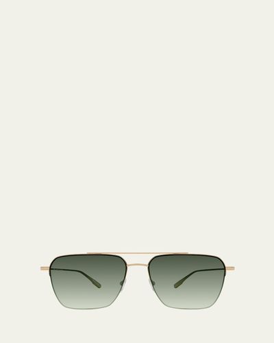 Barton Perreira ARMS5552KW Square Titanium Sunglasses