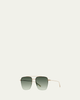 Barton Perreira ARMS5552KW Square Titanium Sunglasses - 2
