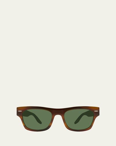 Barton Perreira Blackwell 53mm Acetate Square Sunglasses