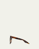 Barton Perreira Bolsha Square Acetate Sunglasses - 3