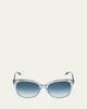 Barton Perreira Brow Babe Acetate Butterfly Sunglasses - 1