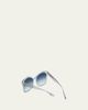 Barton Perreira Brow Babe Acetate Butterfly Sunglasses - 3