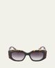 Barton Perreira Crescendo 50.5mm Geometric Acetate Sunglasses - 1