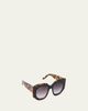 Barton Perreira Crescendo 50.5mm Geometric Acetate Sunglasses - 2