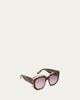 Barton Perreira Crescendo 50.5mm Square Acetate Sunglasses - 2
