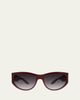 Barton Perreira Cruz Acetate Cat-Eye Sunglasses - 1