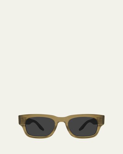 Barton Perreira Dondi 50.5mm Rectangular Acetate Sunglasses