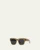 Barton Perreira Dondi 50.5mm Rectangular Acetate Sunglasses - 2