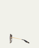 Barton Perreira Margret Square Sunglasses - 3