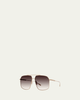 Barton Perreira Renzo Titanium Aviator Sunglasses - 2