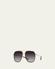 Barton Perreira Rizzo 58mm Titanium & Acetate Aviator Sunglasses - 2