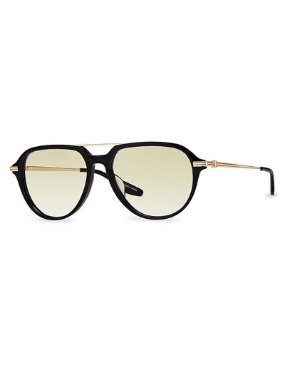 Barton Perreira Women's Dunn 55MM Aviator Sunglasses