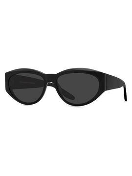 Barton Perreira Women's Robinson Clover 56MM Cat-Eye Sunglasses