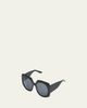 Barton Perreira x Sarah Hoover Delia Acetate Square Sunglasses - 2