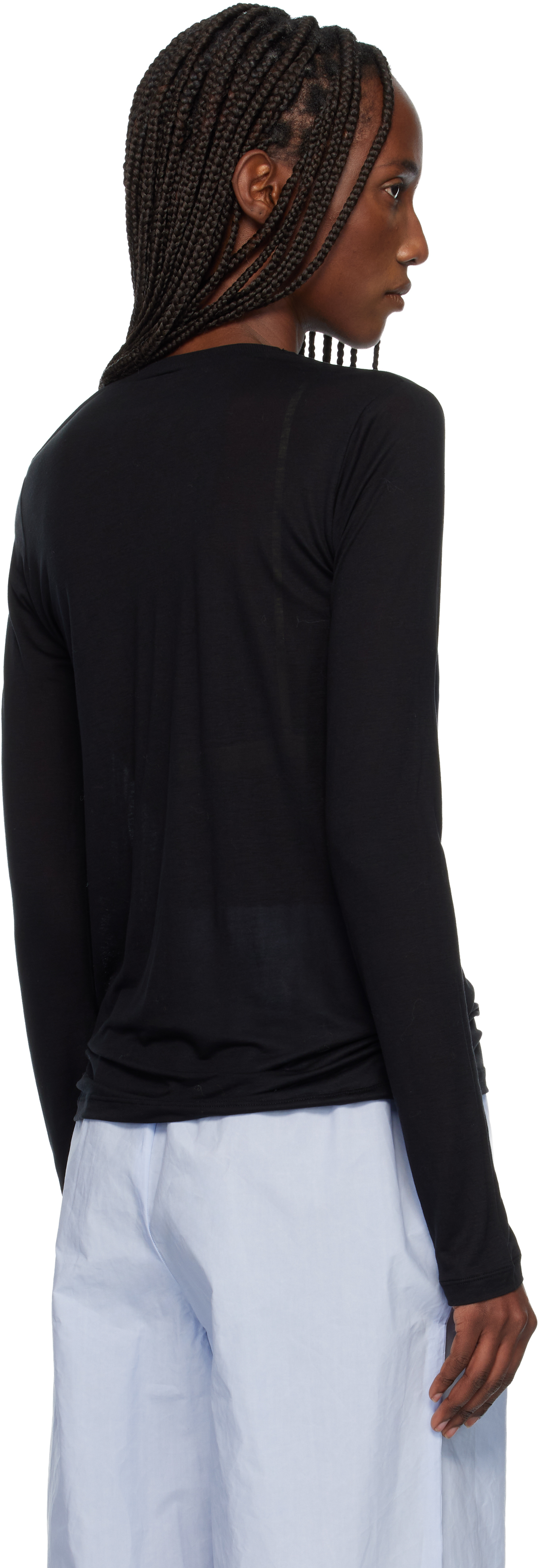 Baserange - Black Long Sleeve T-Shirt