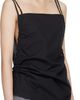 Baserange Baserange Black Pictorial Strap Camisole - 2