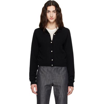 Baserange Baserange Black Tier Cardigan