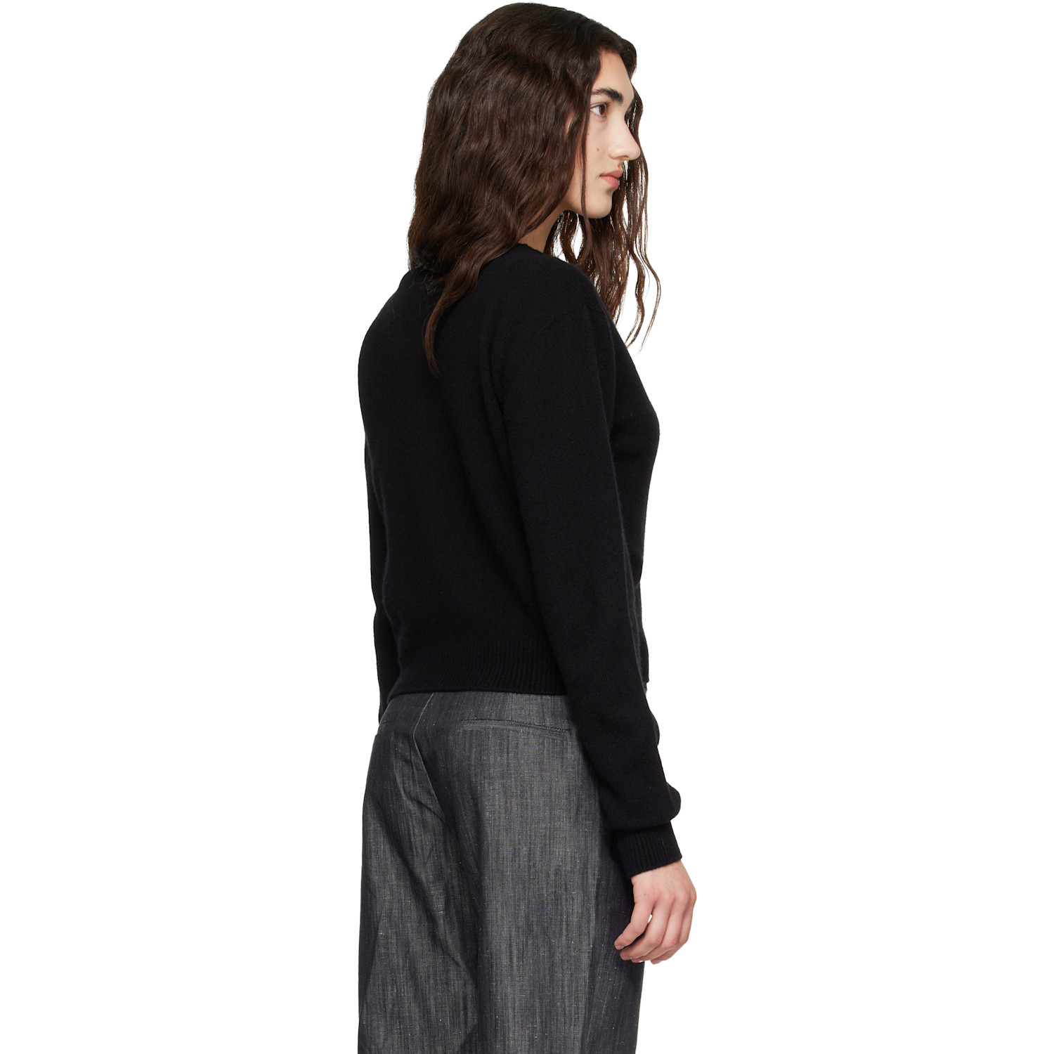 Baserange - Black Tier Cardigan