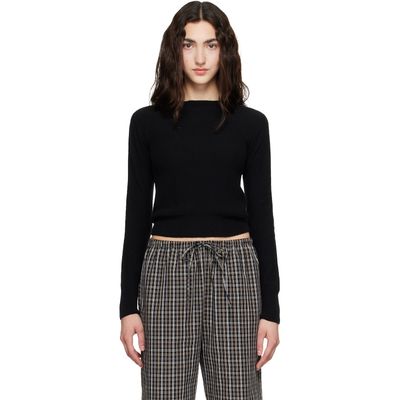 Baserange Baserange Black Tier Sweater