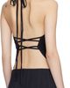 Baserange Baserange Black Wild Silk Mar Top - 3