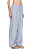 Baserange Baserange Blue & White Claude Lounge Pants - 2