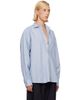 Baserange Baserange Blue & White Claude Shirt - 2