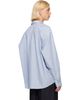 Baserange Baserange Blue & White Claude Shirt - 3