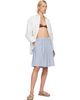 Baserange Baserange Blue & White Claude Shorts - 4