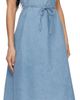 Baserange Baserange Blue Eye Denim Midi Dress - 4